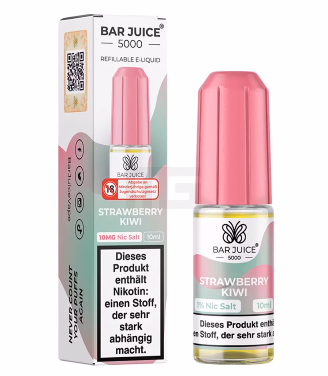 Bar Juice 5000 - Strawberry Kiwi - 10ml - 10mg