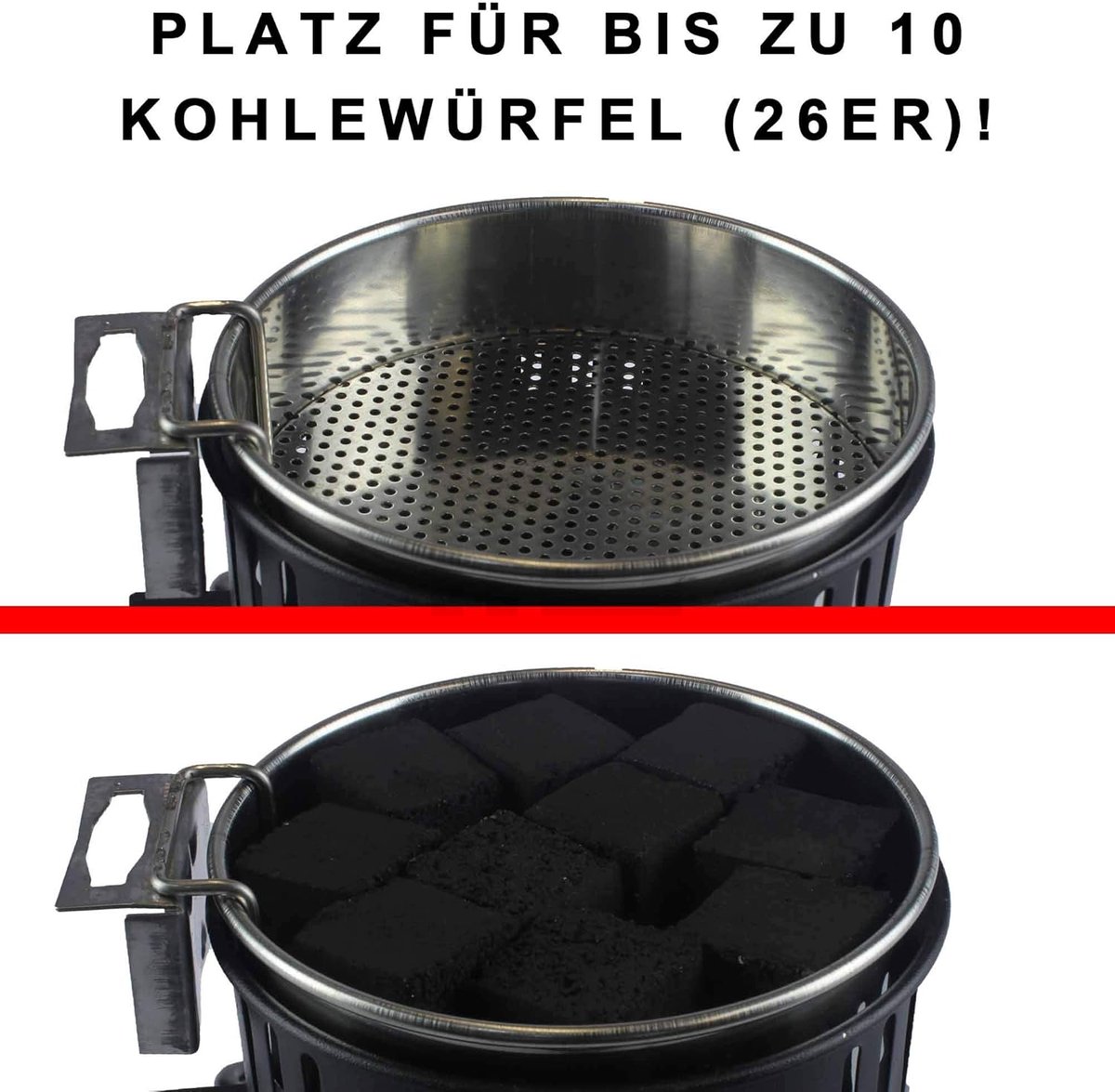 Smoke2u - Kohleanzünder - Whirlpool - 600W