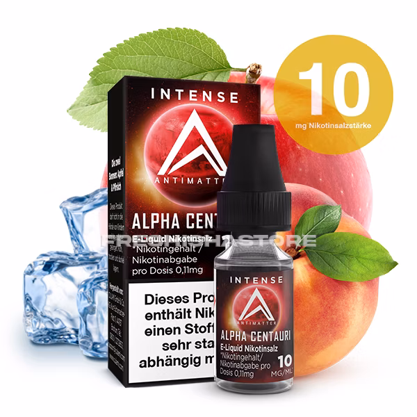 Antimatter - Intense - Alpha Centauri - Nikotinsalz Liquid - 10ml - 10mg