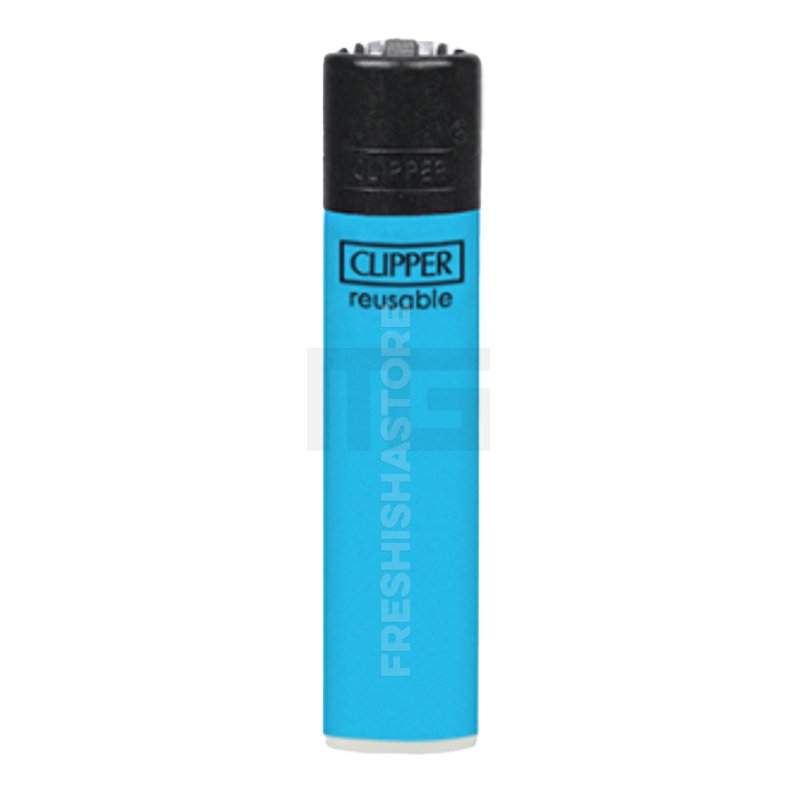 Clipper - Feuerzeug - Solid Branded - Hellblau - wiederverwendbar