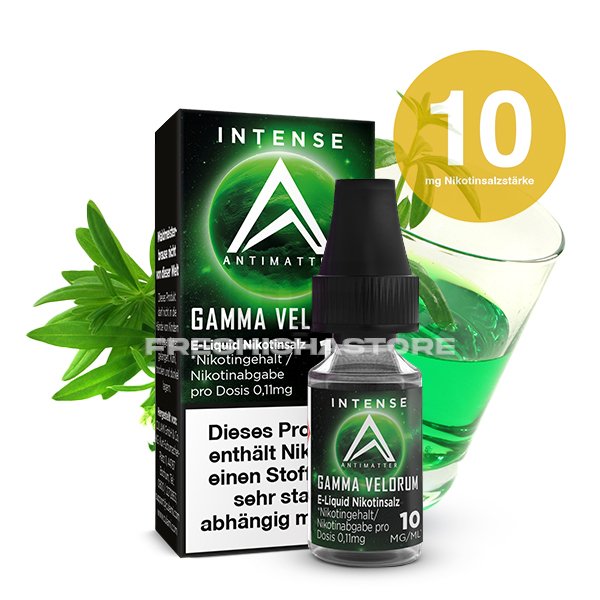 Antimatter - Intense - Gamma Velorum - Nikotinsalz Liquid - 10ml - 10mg