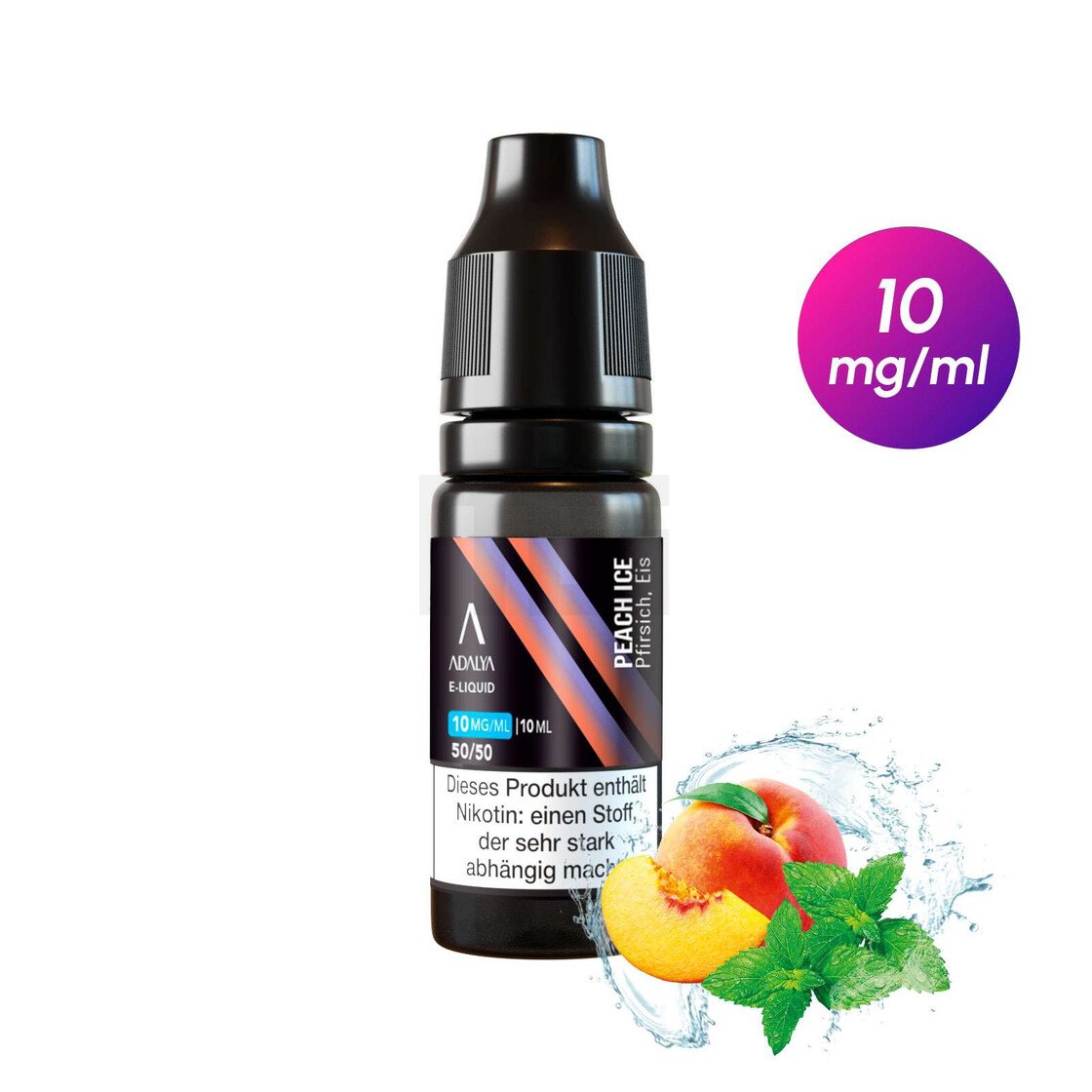 Adalya - Apple Peach - Nikotinsalz Liquid - 10ml - 10mg