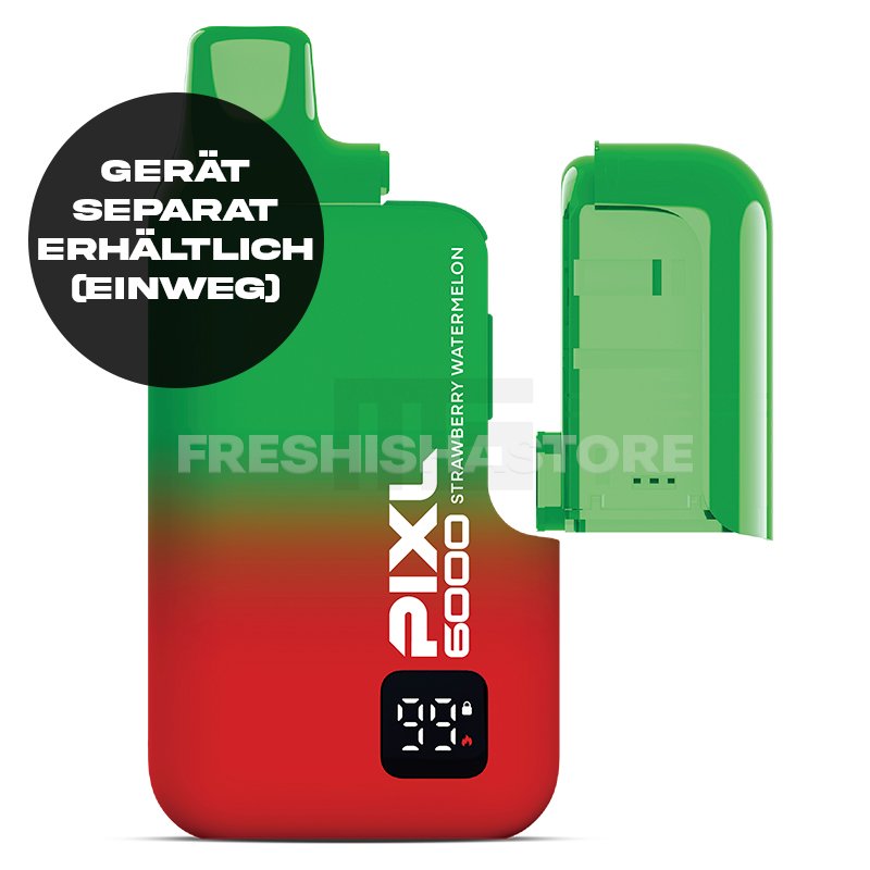PIXL - 6000 - Nachfüllbehälter - Strawberry Watermelon - 10ml - 20mg