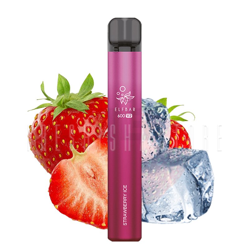 Einweg E-Zigaretten Bundle - Strawberry - 5x Sorten