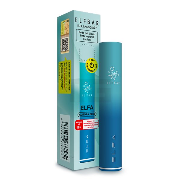 Elfbar - ELFA - Basisgerät - CP - Aurora Blue