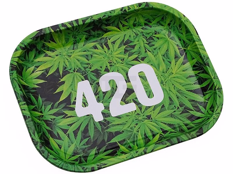 Drehunterlage - 420 - Metall - 18x14x1,5 cm