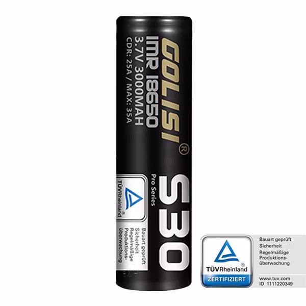 Golisi - S30 18650 - 35A - 3000mAh - Akku