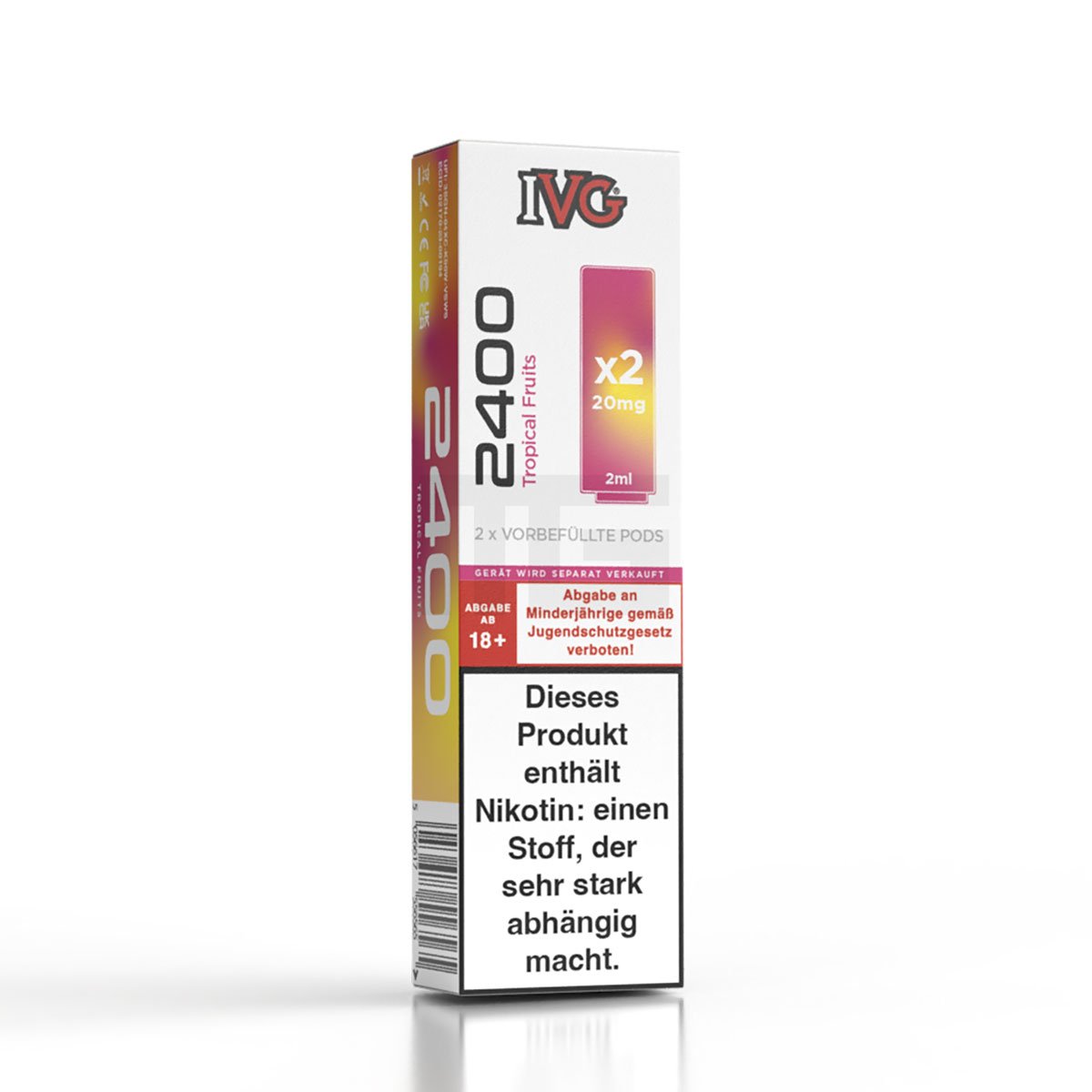 IVG - 2400 - Prefilled Pod - Tropical Fruits - 2ml - 2er Pack