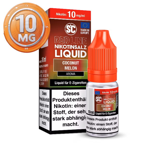 SC - Red Line - Coconut Melon - Nikotinsalz Liquid 10 mg/ml