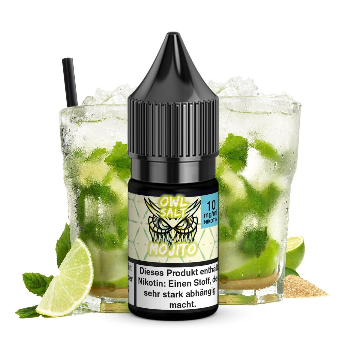 OWL Salt - Mojito - Nikotinsalz Liquid - 10ml - 10mg