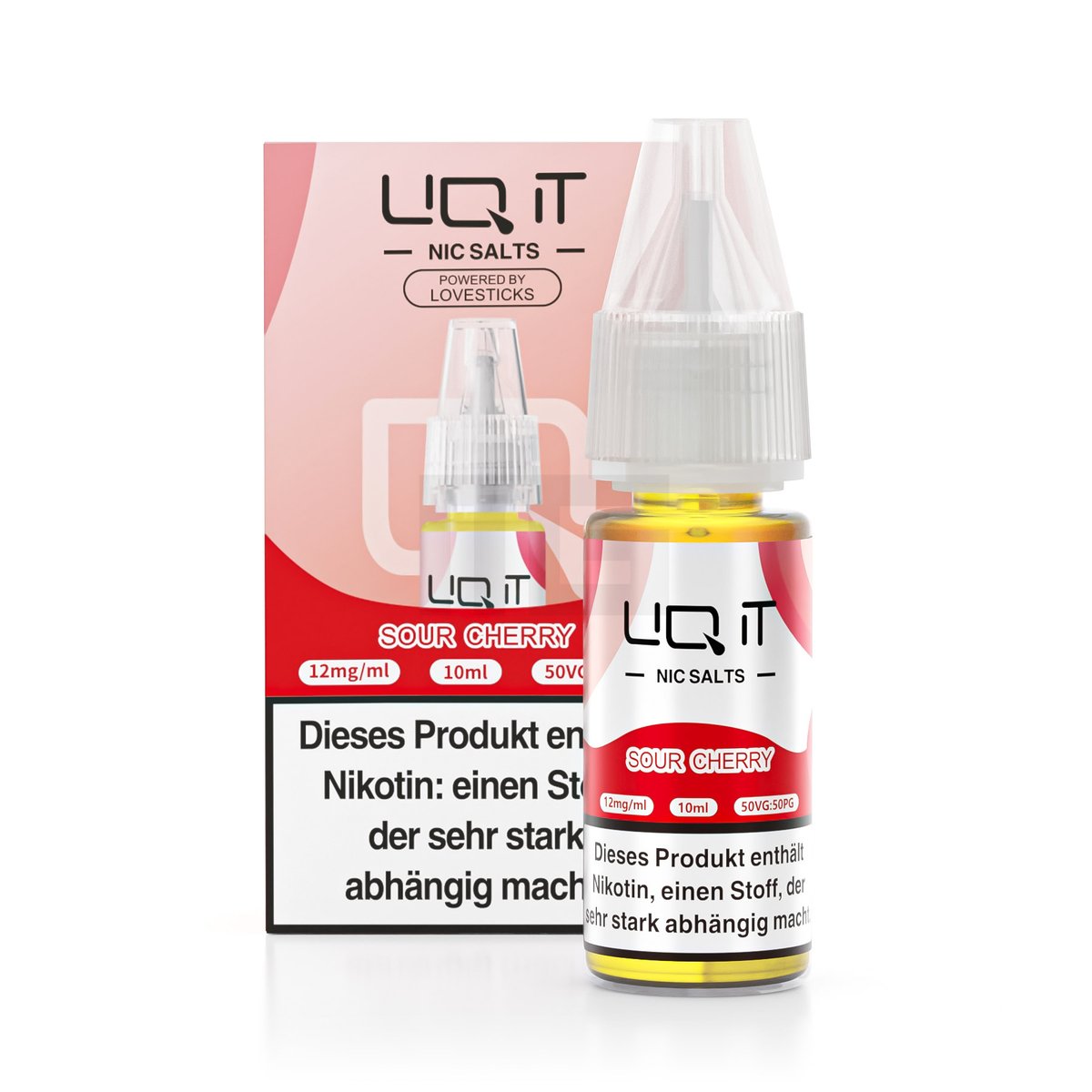 LIQ IT - Nikotinsalz-Liquid - 10ml - Sour Cherry - 12mg