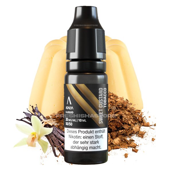Adalya - Sweet Custard Tobacco - Nikotinsalz Liquid - 10ml - 20mg