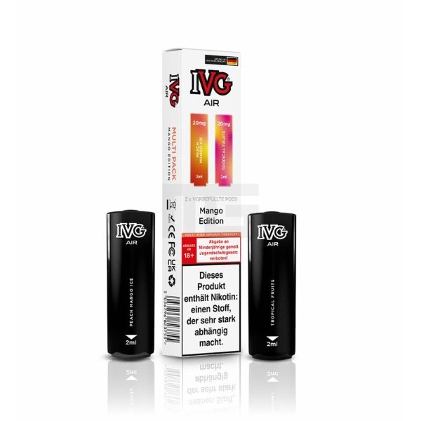 IVG - AIR - Prefilled Pod - Mango Edition - 2ml - 2er Pack