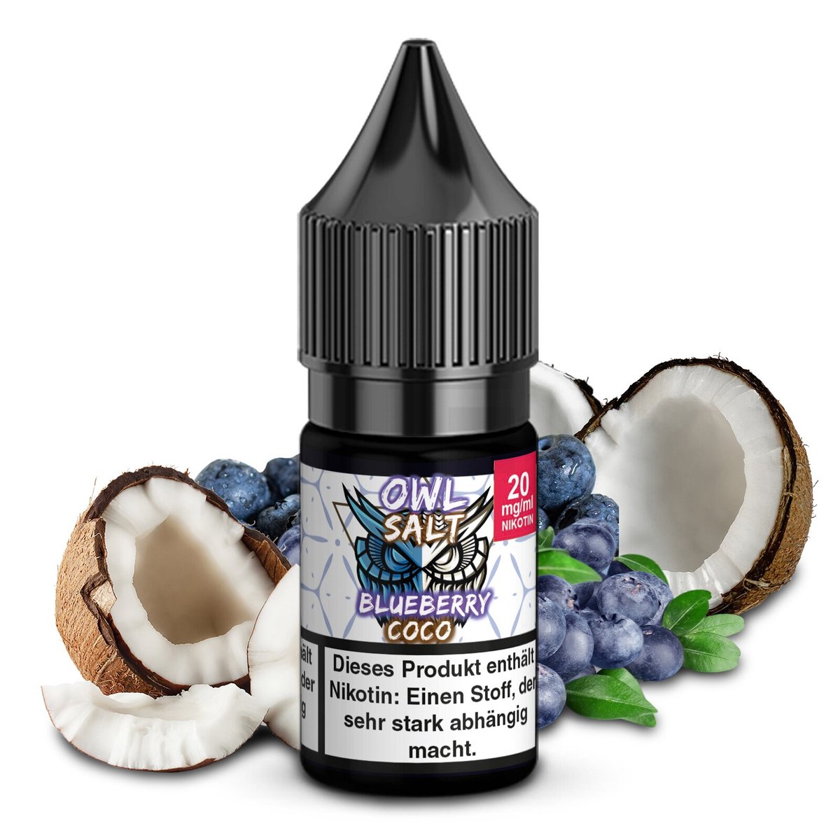 OWL Salt - Blueberry Coco - Nikotinsalz Liquid - 10ml - 20mg