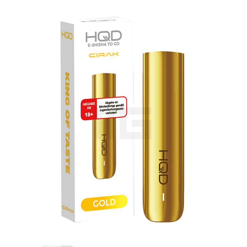 HQD - Cirak - E-Zigarette - Basisgerät - Gold - CP