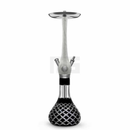 Shisha-Wasserpfeife-Wookah-White-Nox-Check-Black-Mastercut-freshisha-store