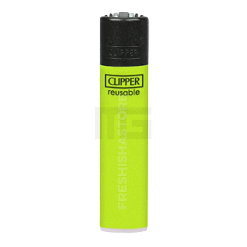 Clipper - Feuerzeug - Solid Branded - Grün - wiederverwendbar