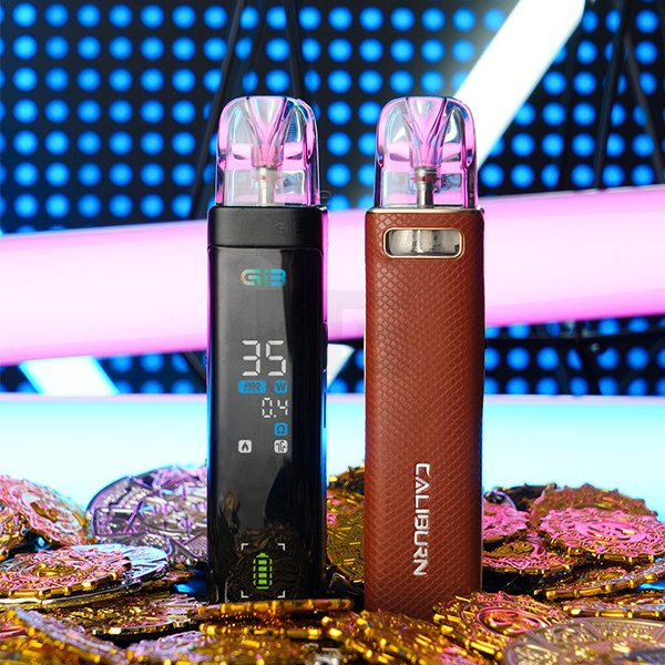 Uwell - Caliburn G3 - Pro - Pod Kit - Brown Leather