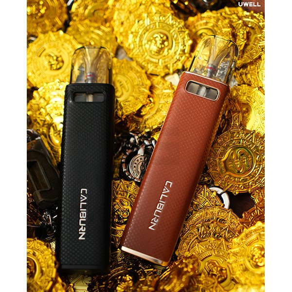 Uwell - Caliburn G3 - Pro - Pod Kit - Brown Leather