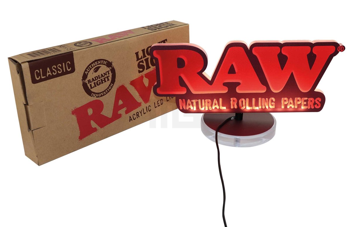 RAW - Lighted Sign - LED - USB