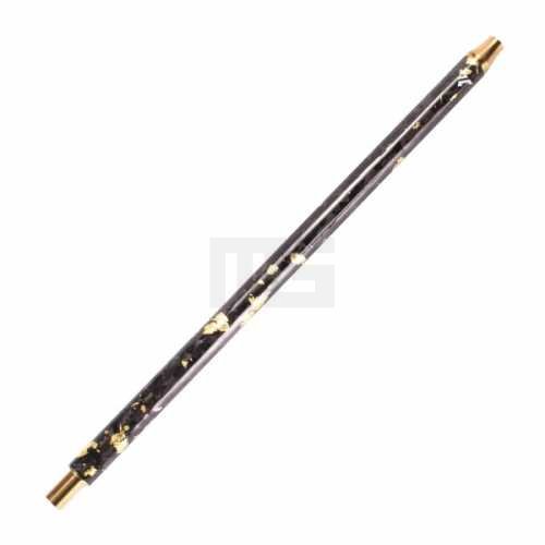 shisha-mundstück-vyro-carbon-forged-gold-40cm-freshshisha-store, Rauchrohr