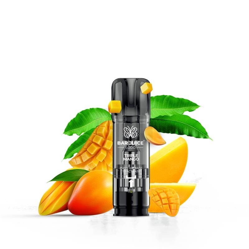 Bar Juice - Prefilled Pods - Triple Mango - 2ml - 20mg - 2er Paket