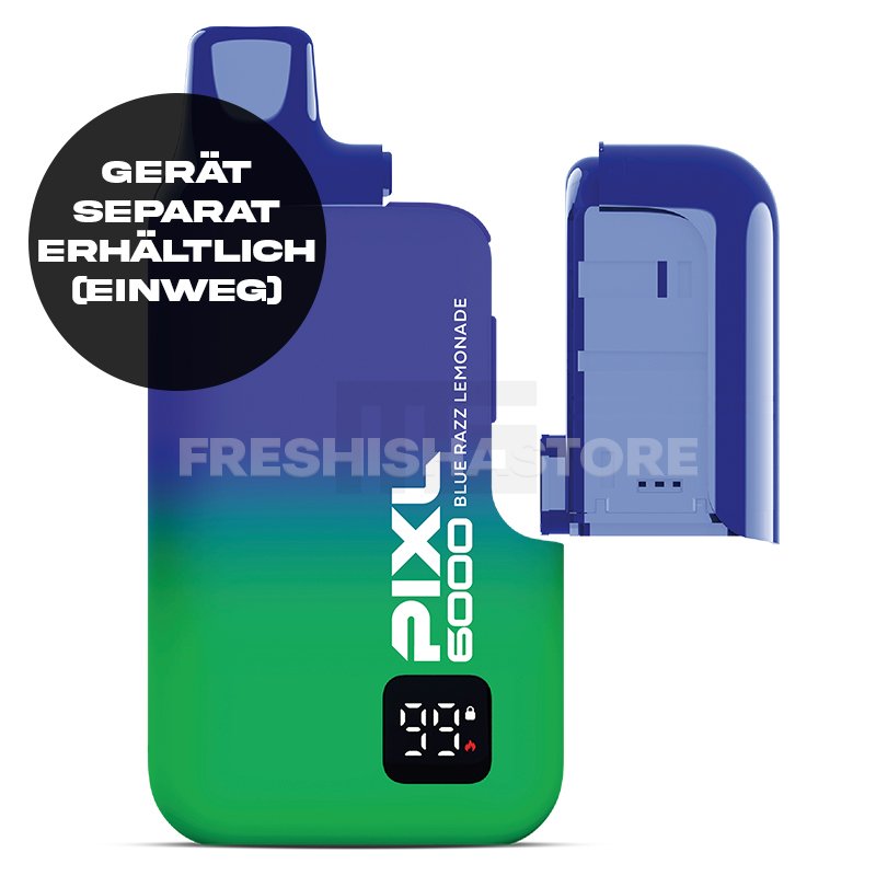 PIXL - 6000 - Nachfüllbehälter - Blue Razz Lemonade - 10ml - 20mg