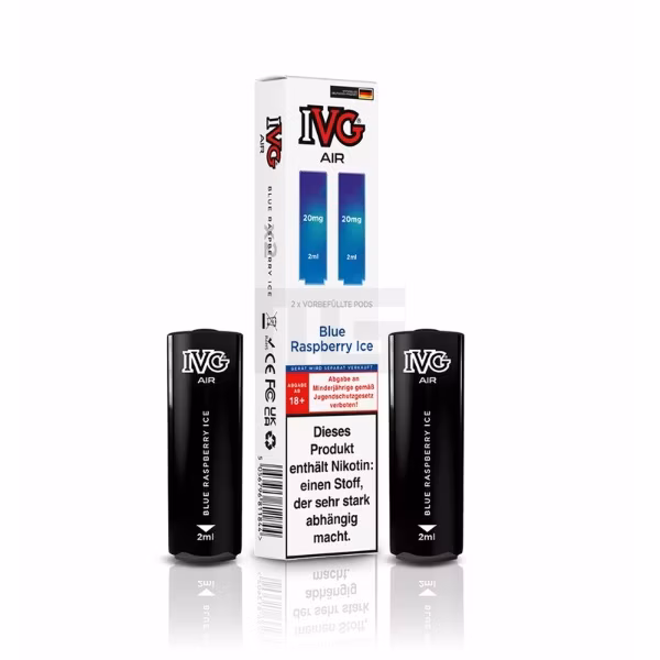 IVG - AIR - Prefilled Pod - Blue Raspberry Ice - 2ml - 2er Pack