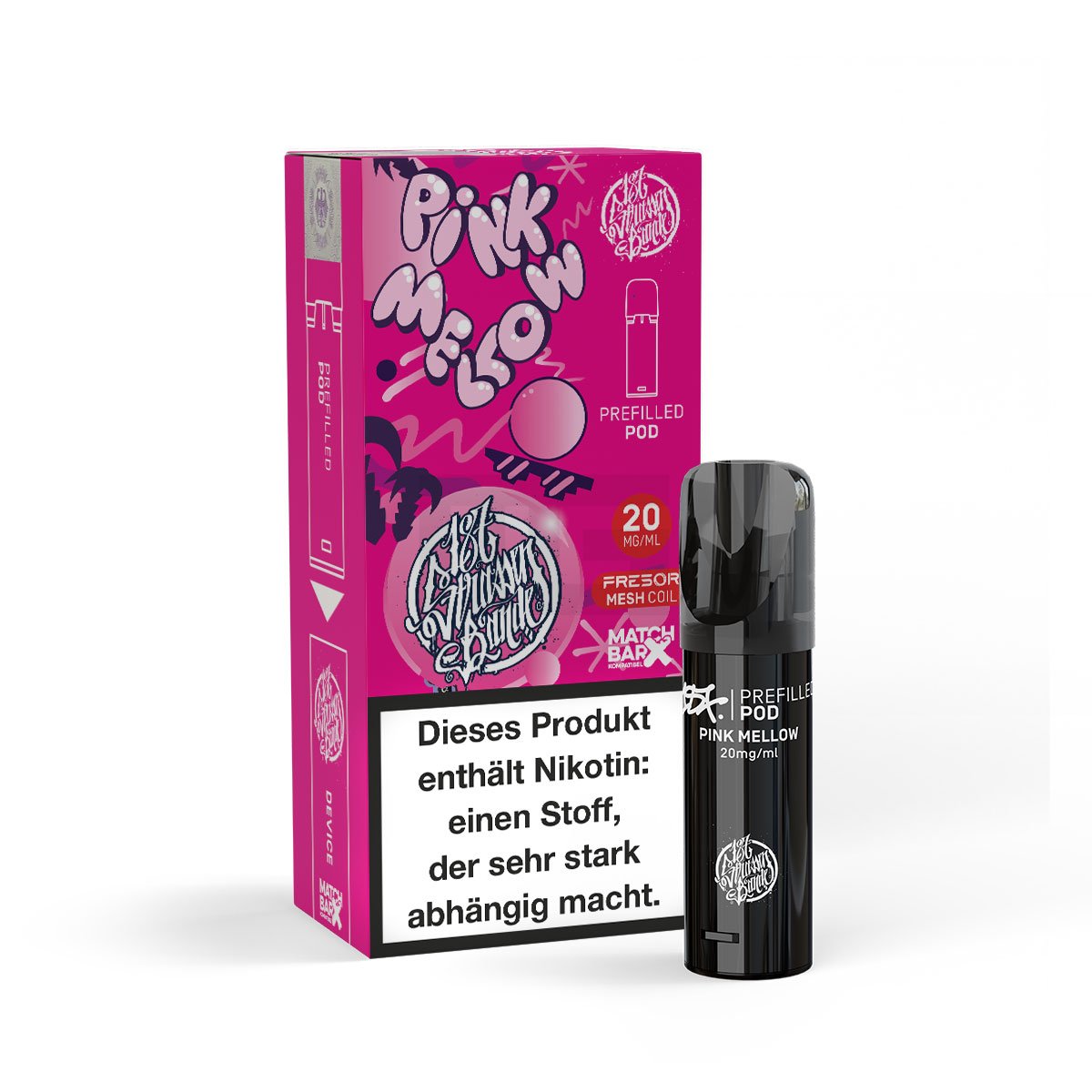 187 Straßenbande - Prefilled Pod - Pink Mellow - 20mg