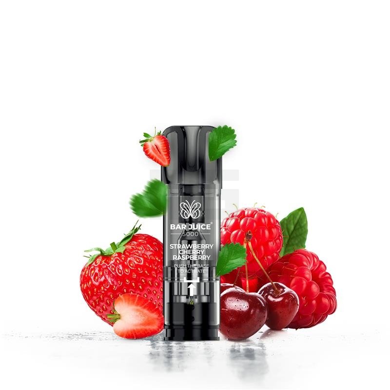 Bar Juice - Prefilled Pods - Strawberry Cherry Raspberry - 2ml - 20mg - 2er Paket