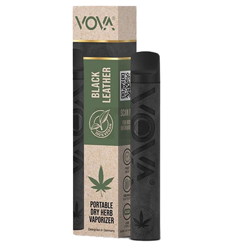 VOVA - Vaporizer - Black Leather