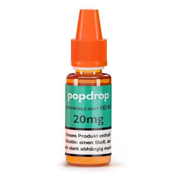 POPDROP - Nikotinsalz-Shot - 60/40 - 10ml - 20mg