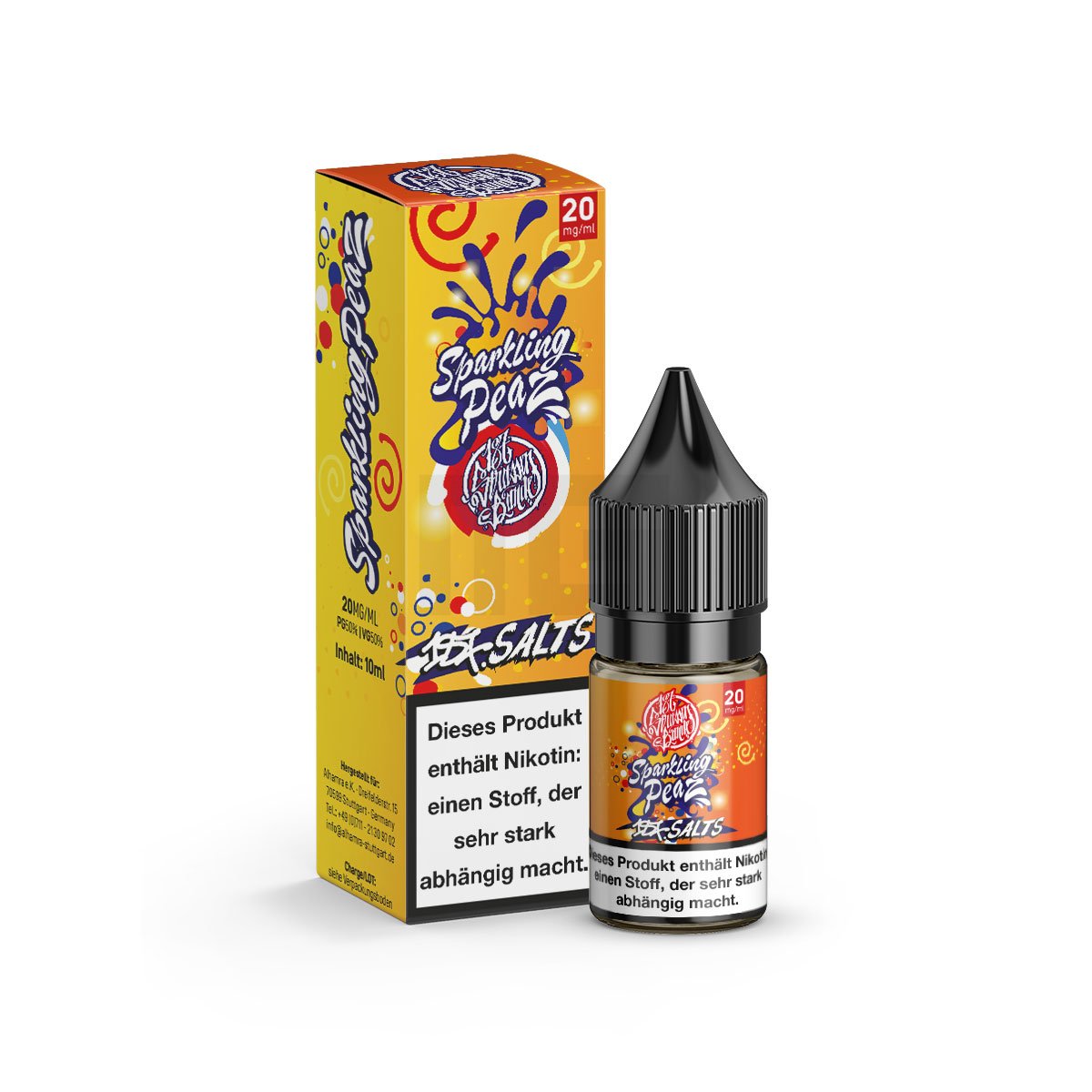 187 Salts - Sparkling Peaz - 10ml - 20mg