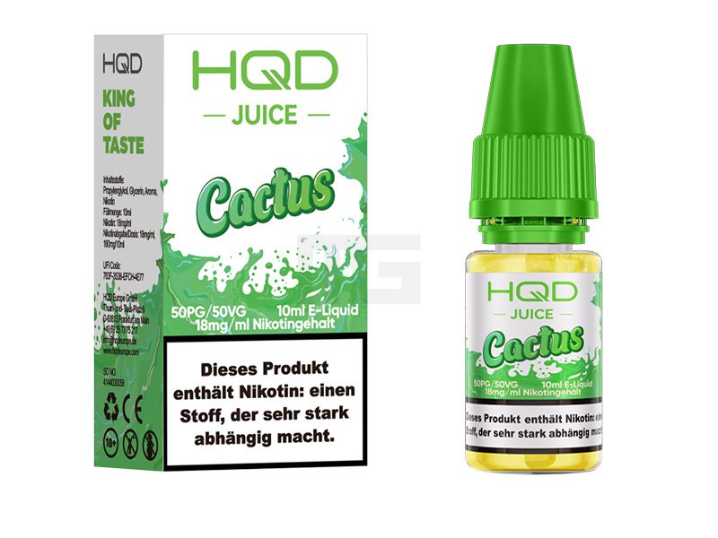 HQD - Juice - Cactus - Nikotinsalz Liquid - 10ml - 18mg