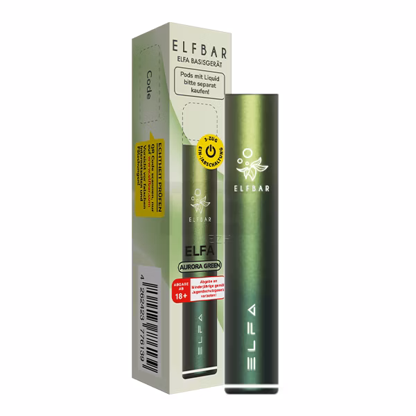 Elfbar - ELFA - Basisgerät - CP - Aurora Green