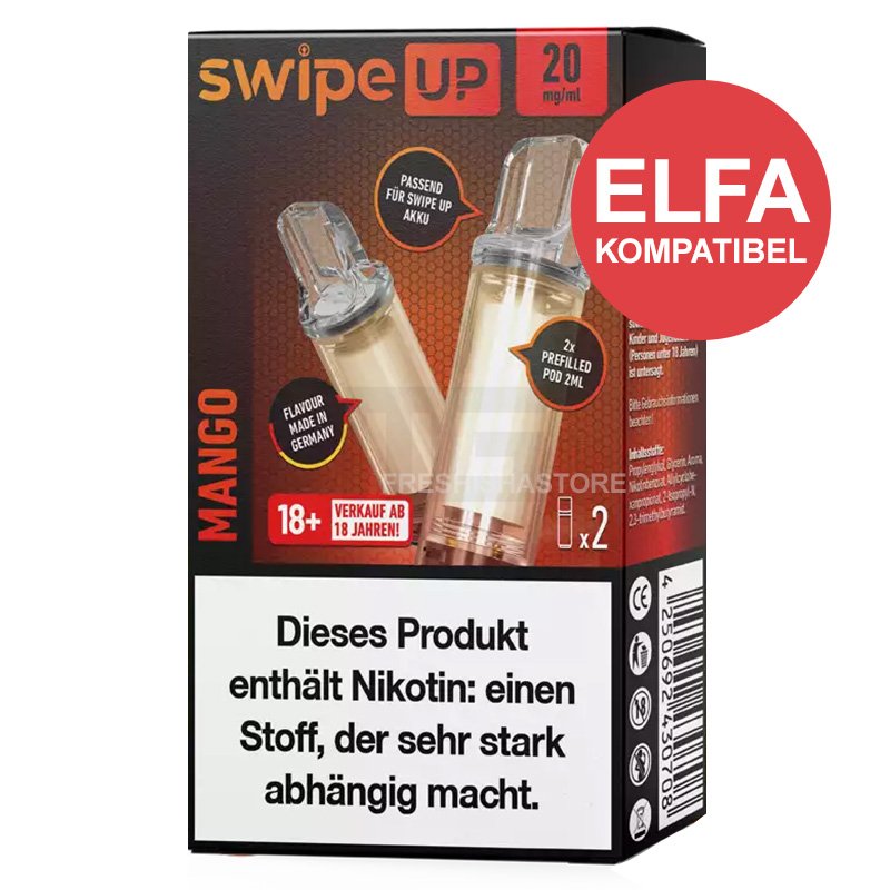Swipe Up - Prefilled Pod - Mango - 2ml - 2er Pack