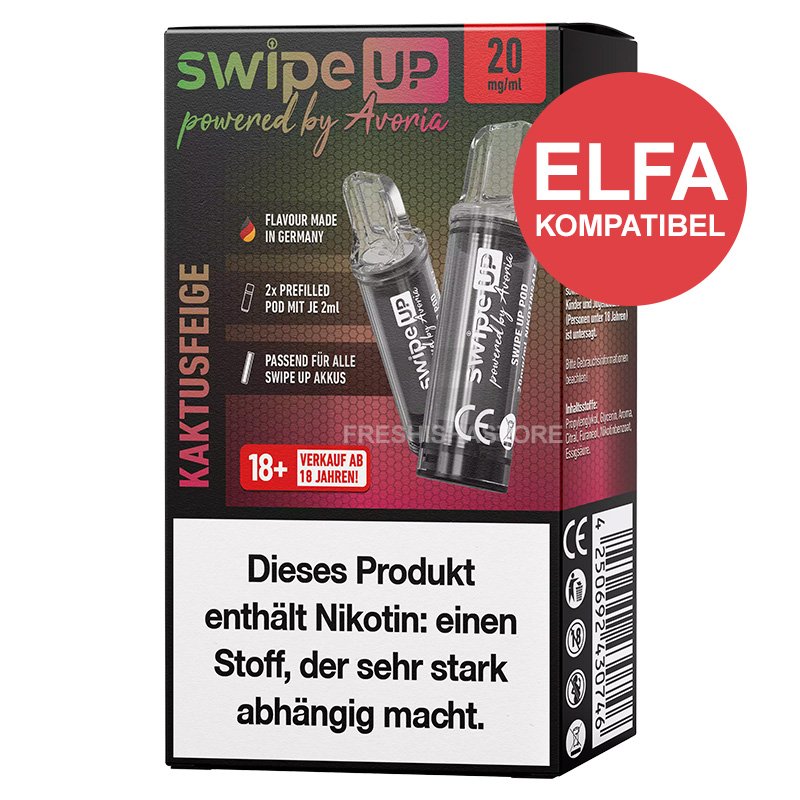 Swipe Up - Prefilled Pod - Kaktusfeige - 2ml - 2er Pack