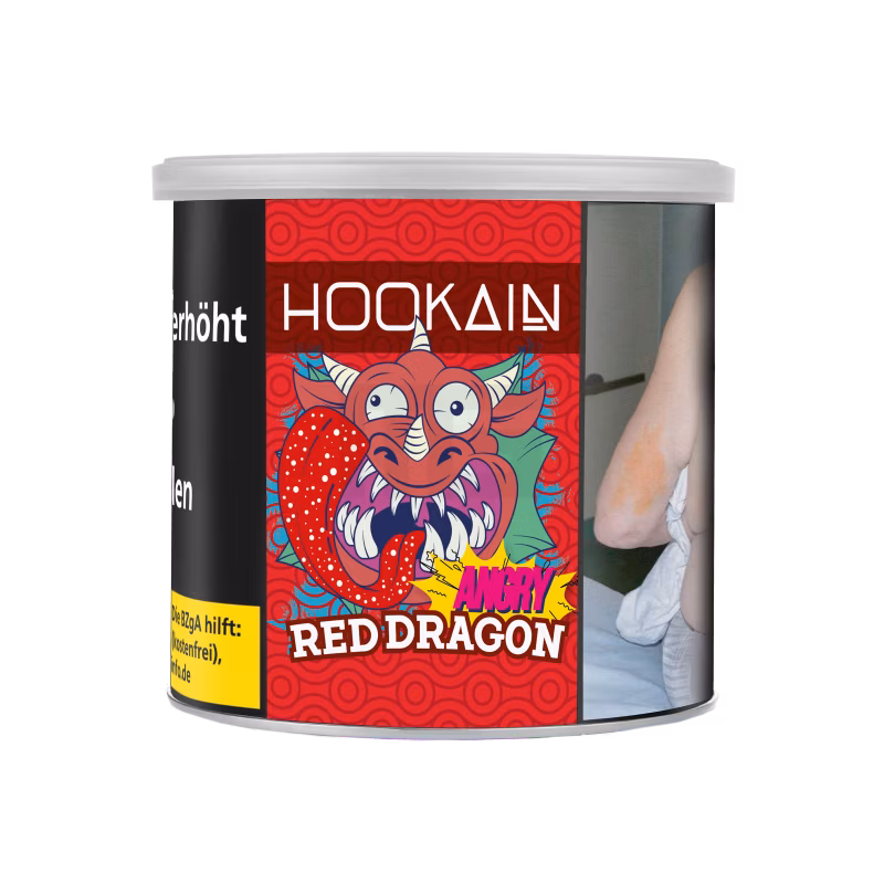 Hookain Tobacco - Angry Red Dragon - 200g - TT
