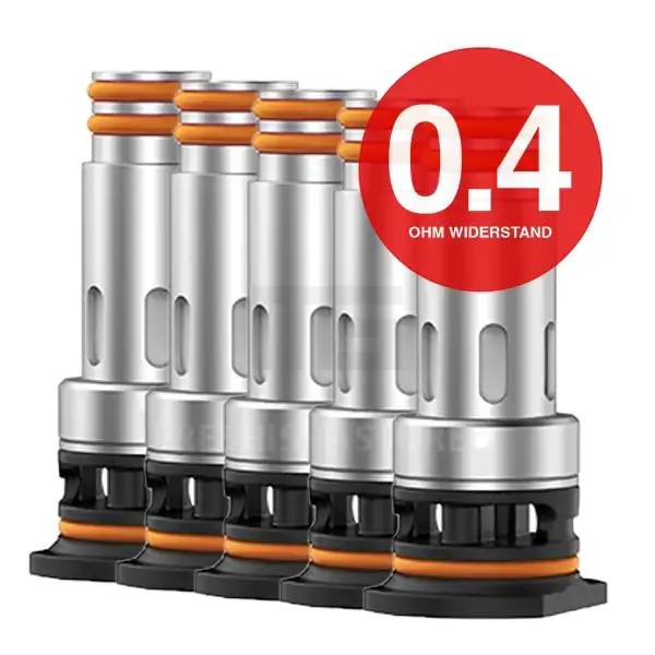 Geekvape - J - Coil - Verdampferkopf - 0.4 Ohm - 5er Paket