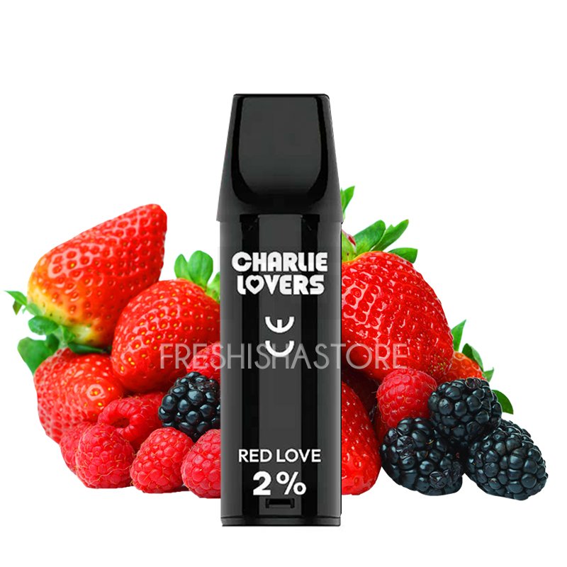 Charlie Lovers - Prefilled Pods - Red Love - 2ml - 20mg - 1er Paket