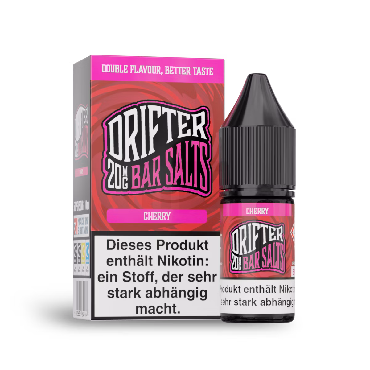 Drifter - Nikotinsalzliquid - 10ml - Cherry | Nikotinsalz-Stärke : 20mg