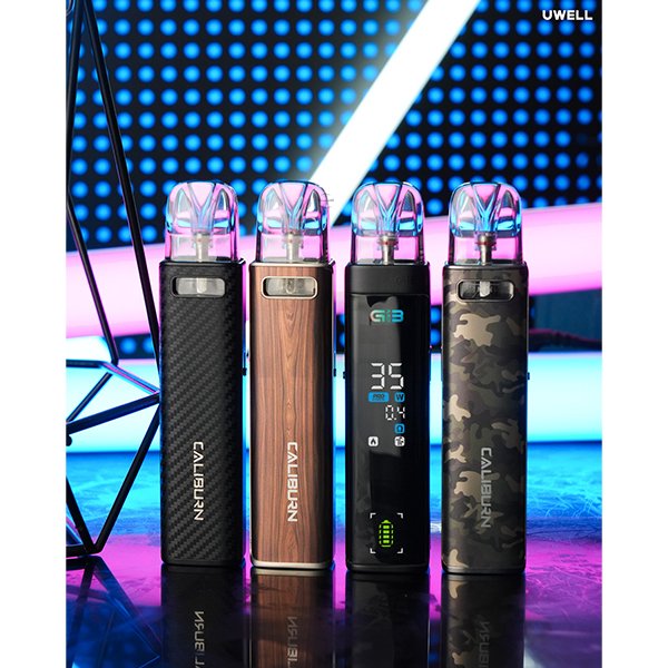 Uwell - Caliburn G3 - Pro - Pod Kit - Brown Leather