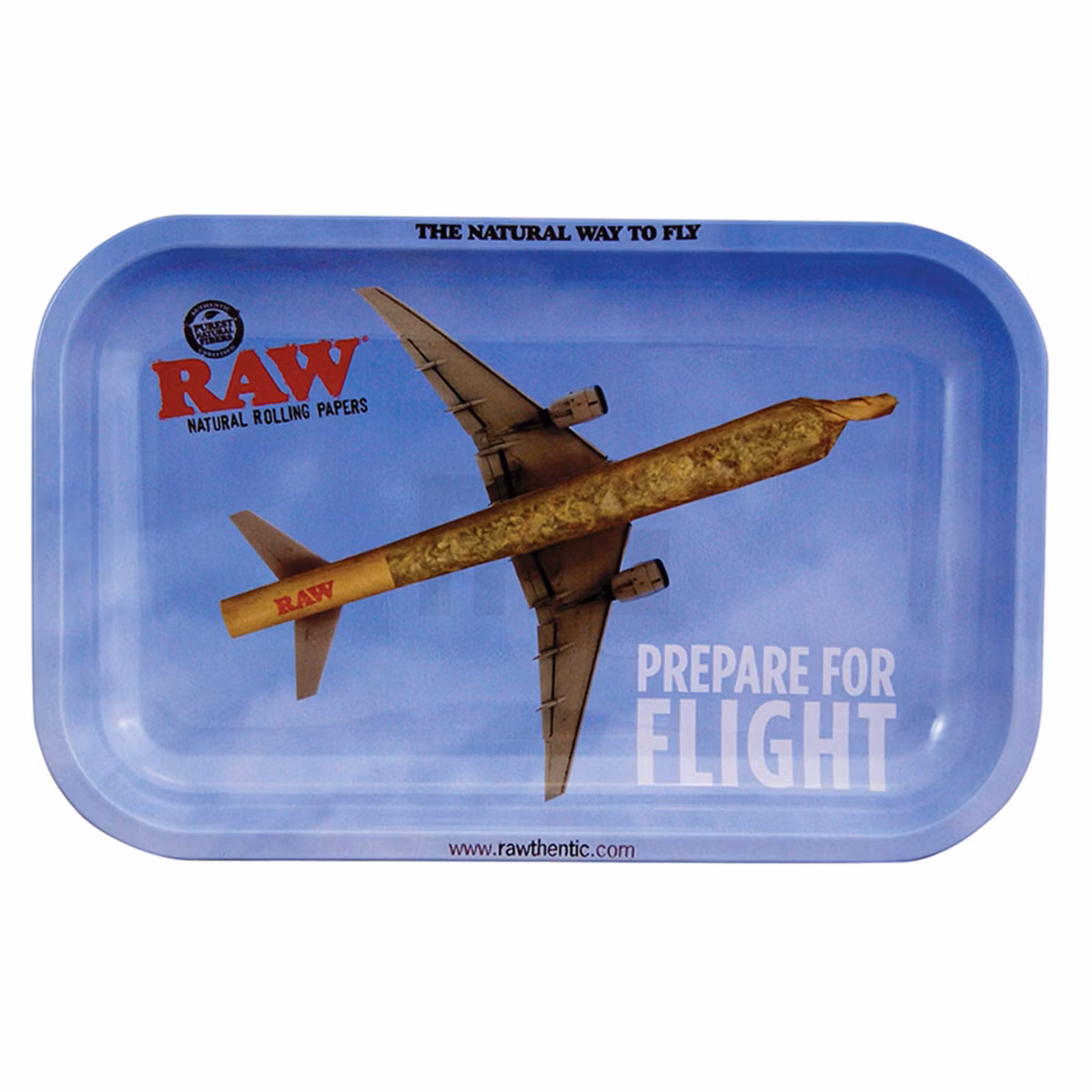 Rolling Tray - Drehunterlage Metall - Prepare for Flight - 27,5 x 17,5