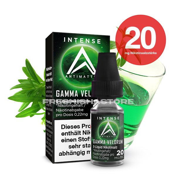 Antimatter - Intense - Gamma Velorum - Nikotinsalz Liquid - 10ml - 20mg