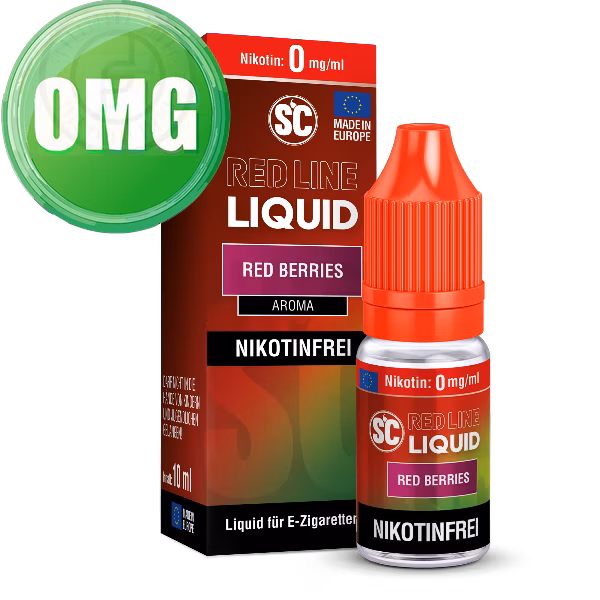 SC - Red Line - Red Berries - Nikotinsalz Liquid - 10ml - 0mg