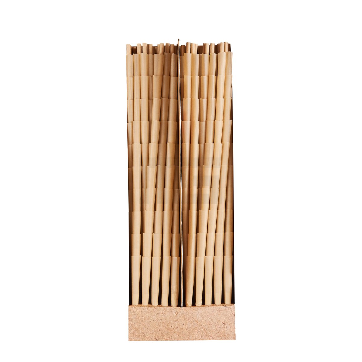 SLOOW – Unbleached Cones – 1000 Stück – Naturbelassen & fertig gedreht