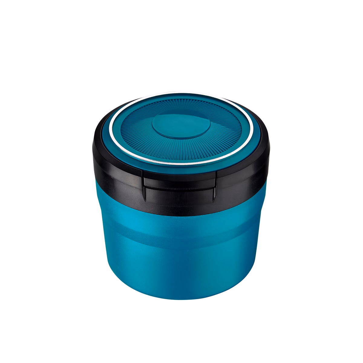 CHAMP ROUND – Aschenbecher mit LED-Licht - Blue