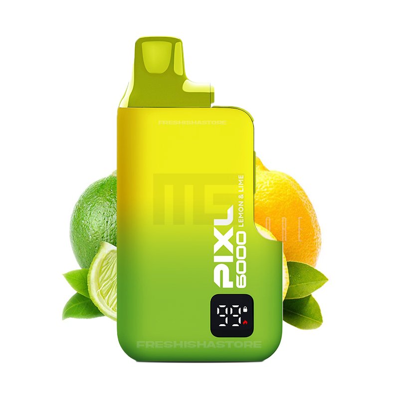 PIXL - 6000 - Einweg E-Zigarette - Lemon & Lime 2ml - 20mg - CP
