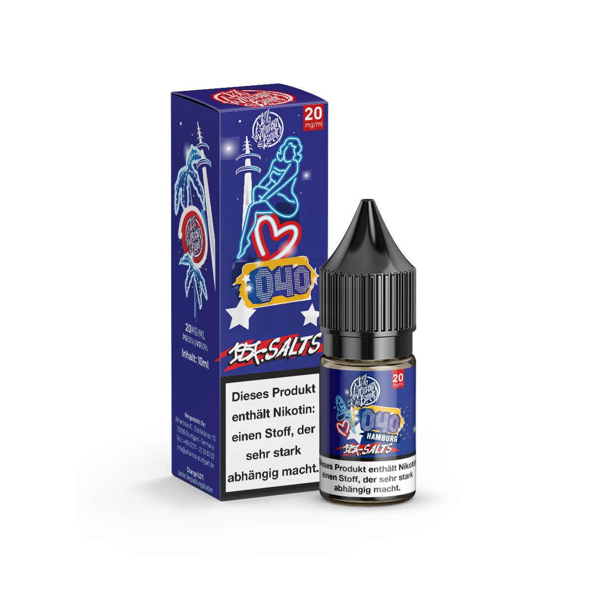 187 Salts - 040 Hamburg - 10ml - 20mg