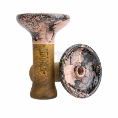 Shisha-Kopf-Phunnel-Oblako-M-Glazed-Marble-Pink-Black-freshisha-store